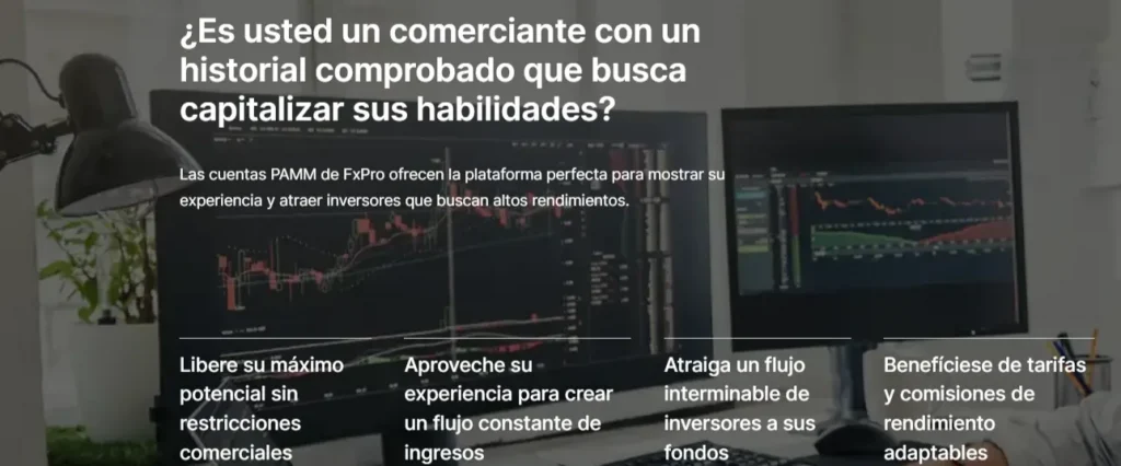 FxPro Cuentas PAMM